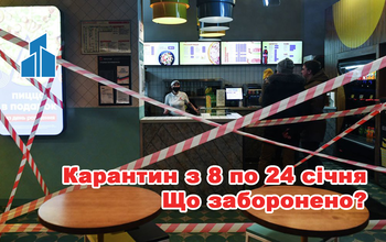 Карантинні обмеження з 8 до 24 січня 2021 року